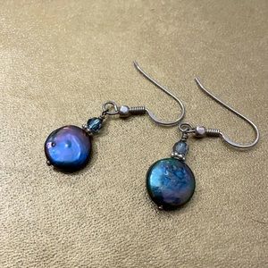 Labradorite Dangly Earrings